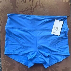 NWT Knix Blue leakproof swim shorts